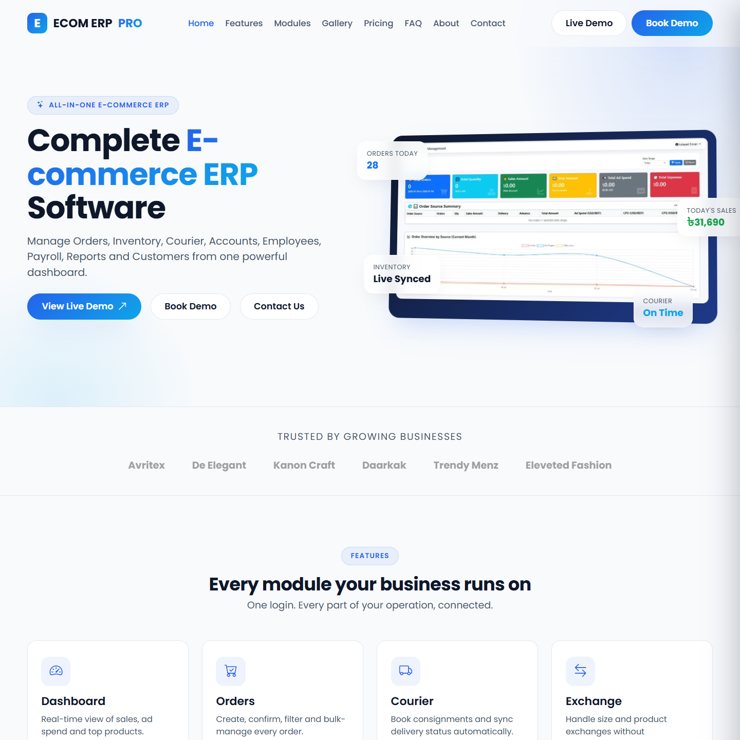 Ecommerce Management System